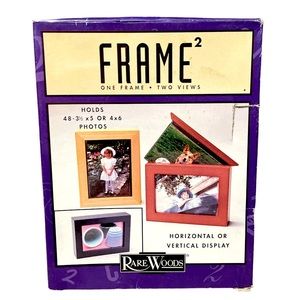 Vintage Photo Picture Book “Frame2 - One Frame Two Views"